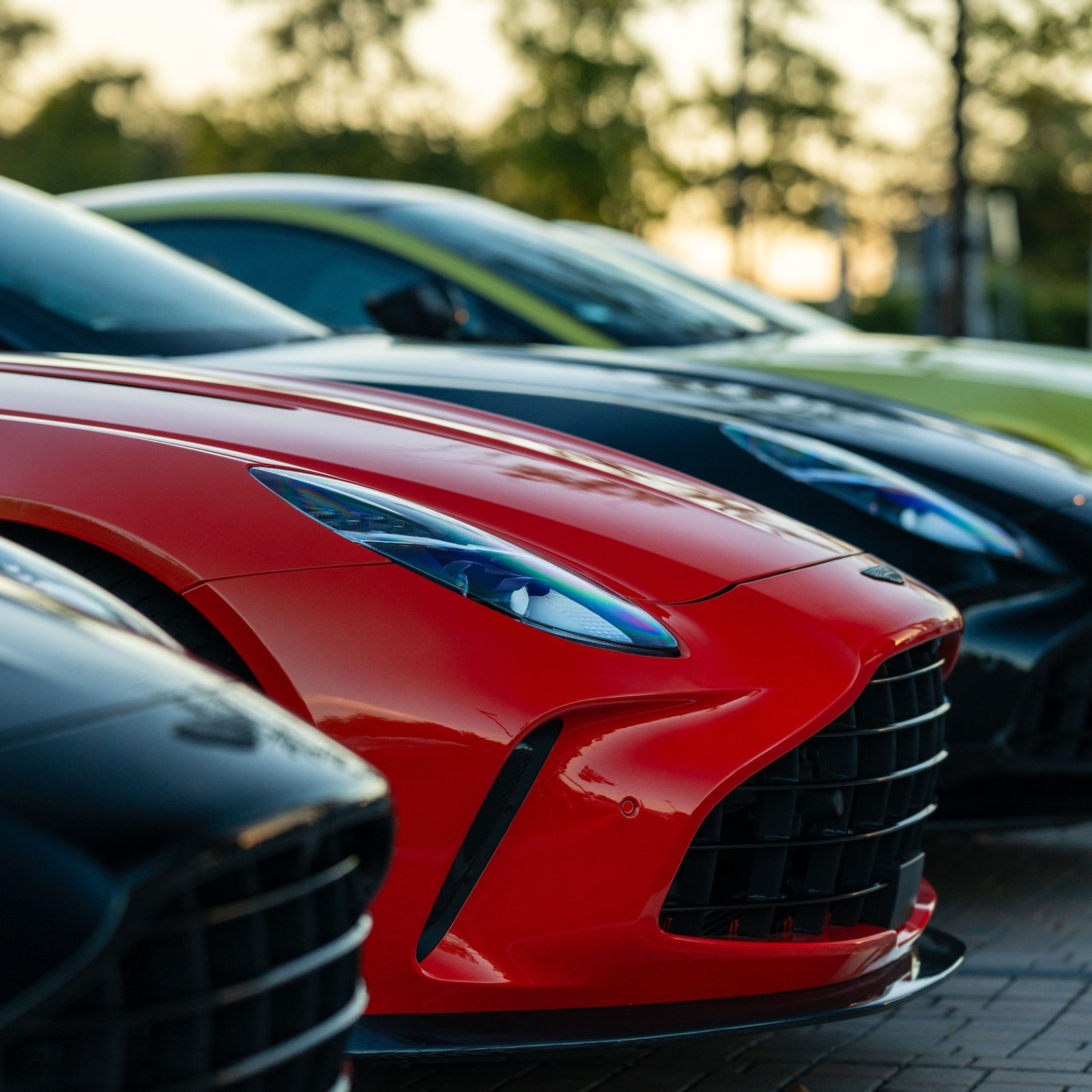 Sélection d'automobiles de prestige proposée par la conciergerie